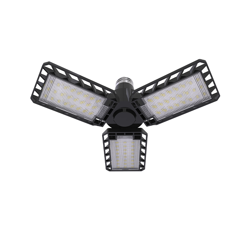 YT-5501 1800LM/2500LM 90° Foldable Panels Garage Bulb