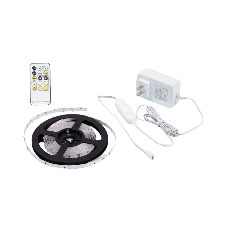 5CCT super bright rf remote dimmable tape light  TP-ST008 